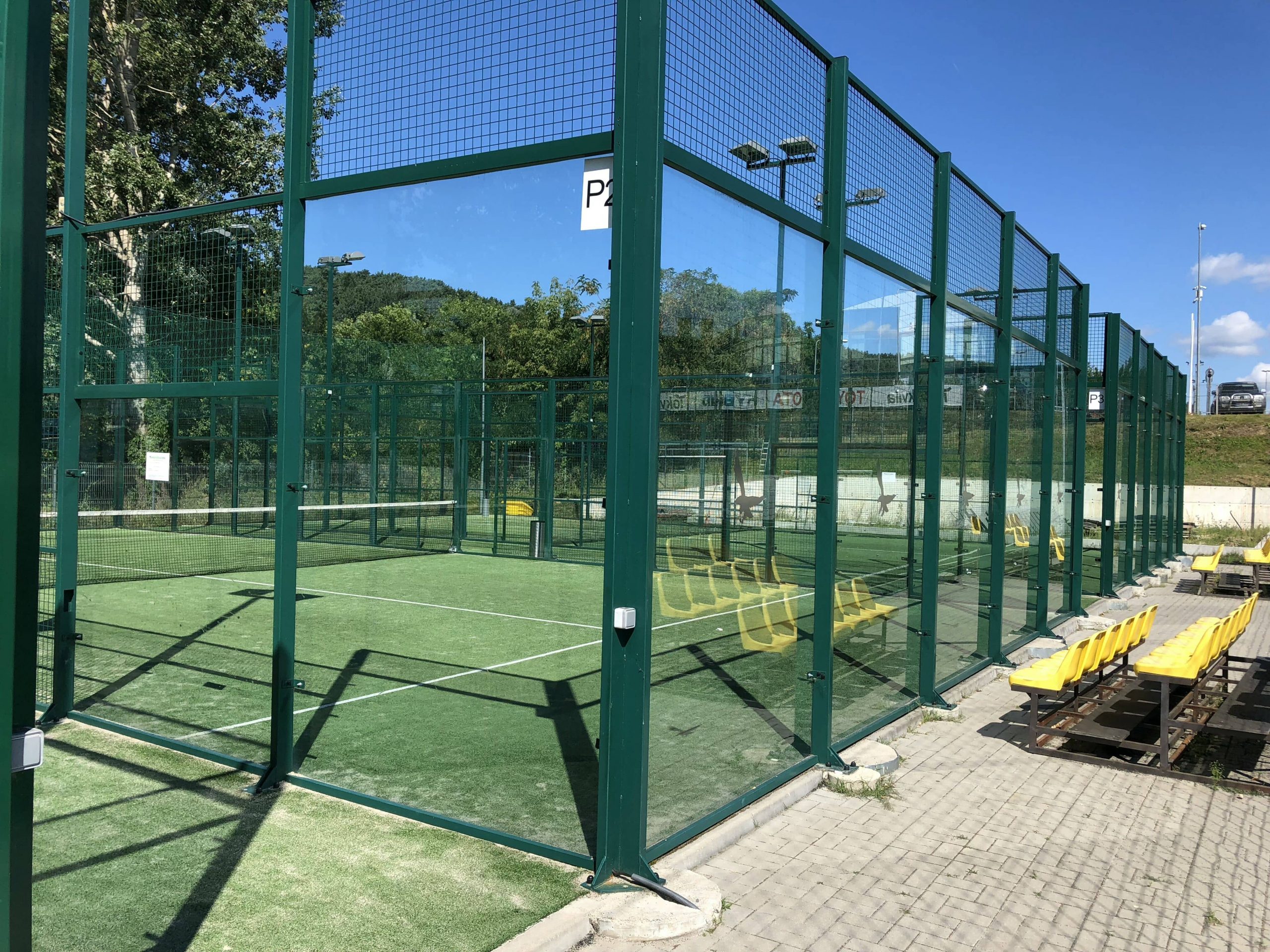 Padel Court Fencing in Houston, TX - Professional padel court construction services