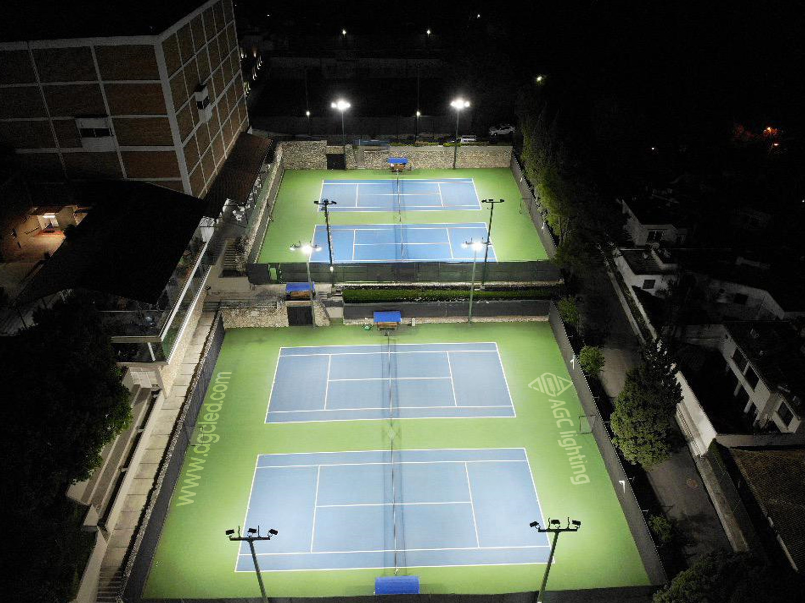 Padel Court Lighting Installation in Houston, TX - Professional padel court construction services